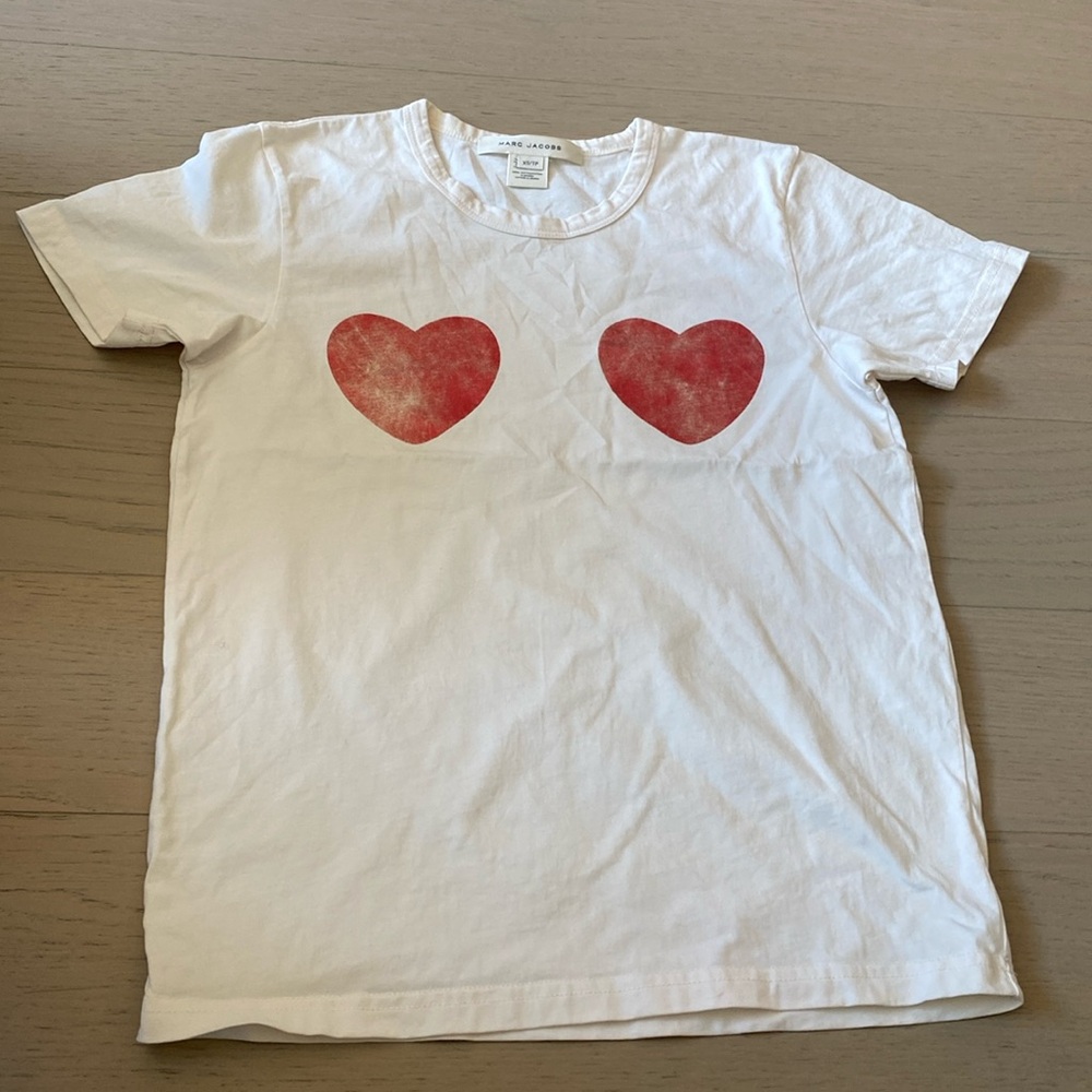 Marc Jacobs Hearts Tshirt